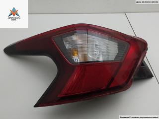 фонарь задний левый Nissan Micra 5 поколение K14 2017, 1.5 л., дизель, МКПП, синий, хетчбэк 5 дв.