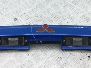 накладка подсветки номера Mitsubishi Space Star 1 поколение 1999, 1.3 л., бензин, МКПП, синий, минивэн