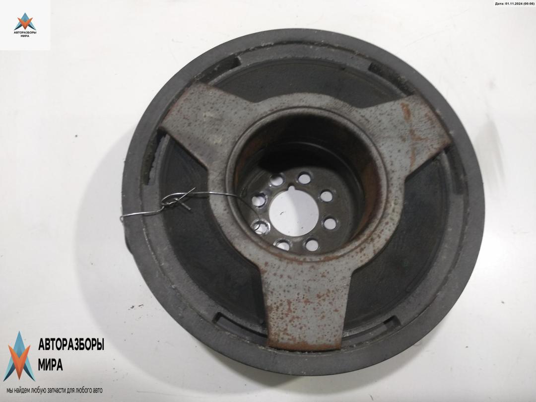 шкив коленвала Audi A4 B6 2002, 2.5 л., дизель, МКПП, серый, универсал - фото №1