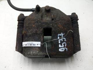 суппорт передний правый Nissan Primera P12 2002, 2.0 л., бензин, МКПП, зелёный, хетчбэк 5 дв.