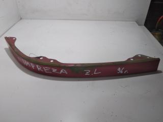 Ус под фонарь (накладка) левый Subaru Impreza 1 поколение (GM/GC/GF) [рестайлинг] 1996, 1.6 л., бензин, МКПП, красный, седан