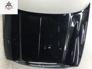 капот Jeep Cherokee KJ 2002, 2.5 л., дизель, МКПП, чёрный, внедорожник 5 дв.