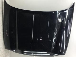 капот Jeep Cherokee KJ 2002, 2.5 л., дизель, МКПП, чёрный, внедорожник 5 дв.