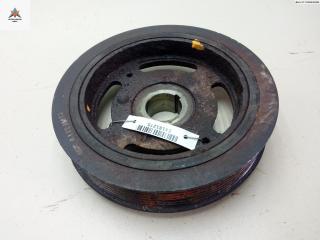 шкив коленвала Nissan Qashqai 1 поколение 2009, 1.6 л., бензин, МКПП, чёрный, внедорожник 5 дв.