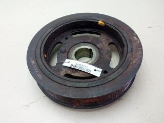 шкив коленвала Nissan Qashqai 1 поколение 2009, 1.6 л., бензин, МКПП, чёрный, внедорожник 5 дв.