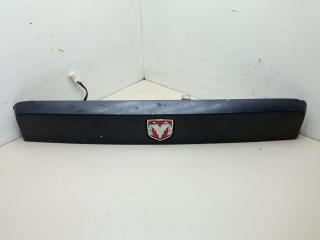 накладка подсветки номера Dodge Nitro 1 поколение 2007, 2.8 л., дизель, АКПП, чёрный, внедорожник 5 дв.