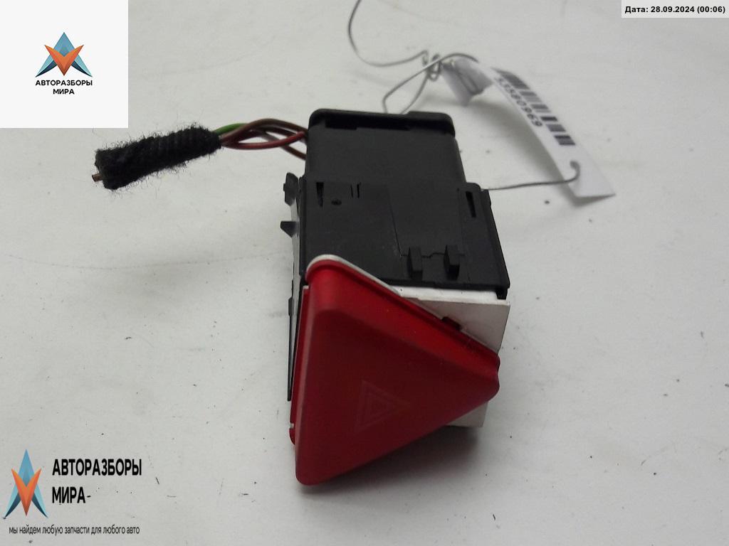 кнопка аварийной сигнализации Volkswagen Golf 5 поколение 2008, 2.0 л., дизель, робот, серый, универсал - фото №1