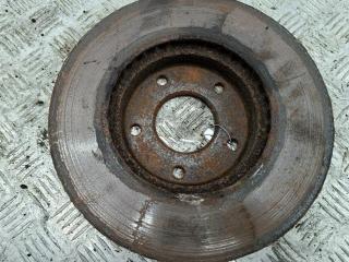диск тормозной передний Nissan Primera P12 2006, 1.6 л., бензин, МКПП, серый, седан