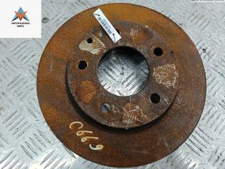 диск тормозной передний Mazda Premacy CP [рестайлинг] 2002, 1.8 л., бензин, МКПП, серый, минивэн, GA4Y-33-25XJ