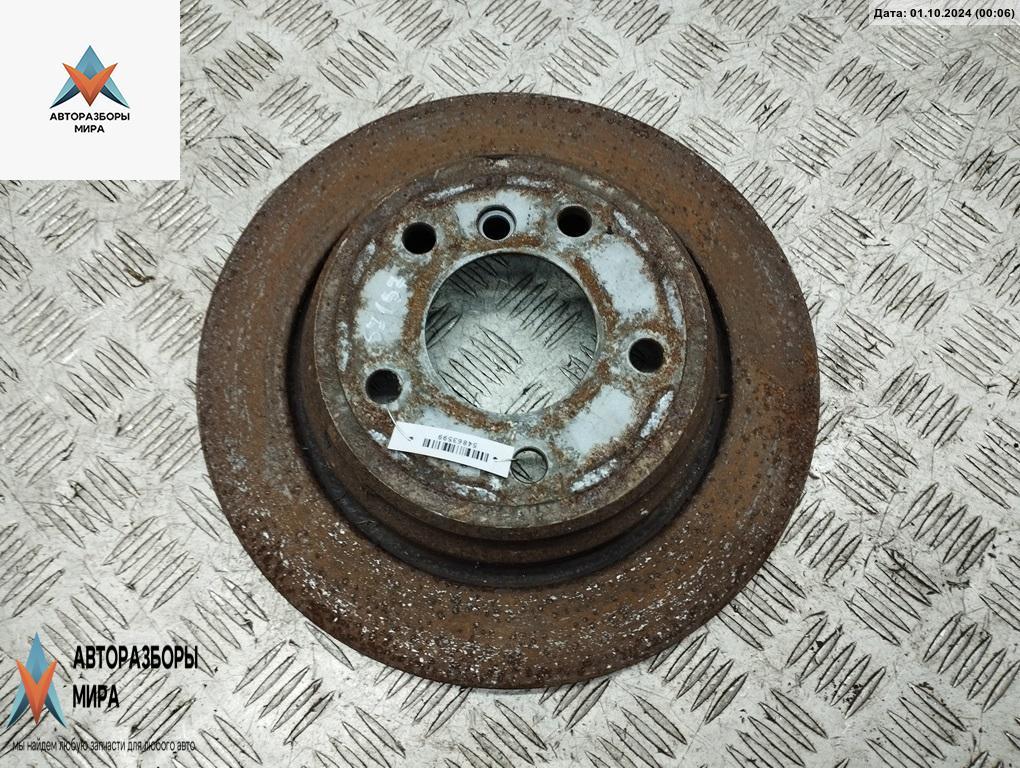 диск тормозной задний BMW 5 серия E39 1999, 2.5 л., бензин, АКПП, серый, универсал - фото №1