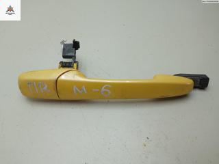 ручка наружная передняя правая Mazda 6 GG 2002, 2.0 л., бензин, МКПП, жёлтый, хетчбэк 5 дв., GJ6A-58-410H-34