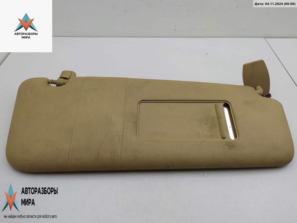 козырек солнцезащитный BMW 5 серия E60/E61 2005, 2.5 л., дизель, МКПП, серый, универсал - фото №1