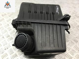 корпус воздушного фильтра Hyundai Santa Fe 2 поколение (CM) 2007, 2.2 л., дизель, МКПП, чёрный, внедорожник 5 дв., 281122B200, 281112B200