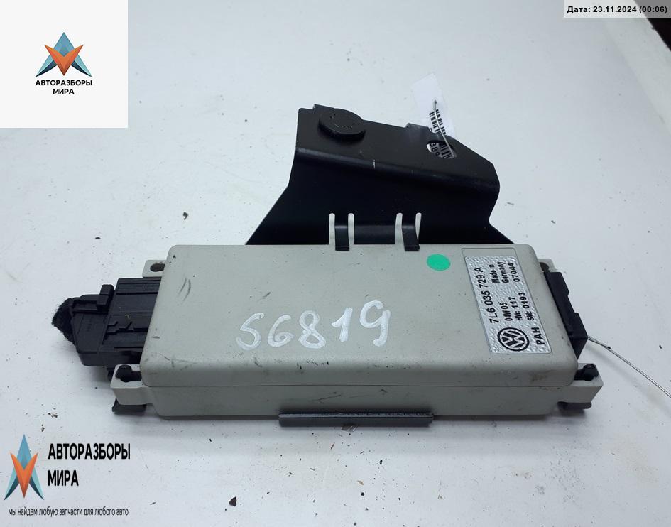 блок Bluetooth Volkswagen Touareg 1 поколение 2003, 4.2 л., бензин, АКПП, синий, внедорожник 5 дв., 7L6035729A - фото №1