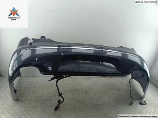 бампер задний Jaguar XJ X351 2011, чёрный, седан