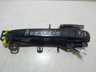 ручка наружная передняя левая Toyota Avensis (c 2008) 2011, 2.0 л., дизель, МКПП, чёрный, универсал, 69211-05918, 69202-05032