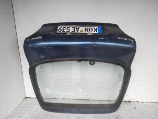 крышка багажника Hyundai Accent 1 поколение (X3) [рестайлинг] 1997, синий, хетчбэк 3 дв.