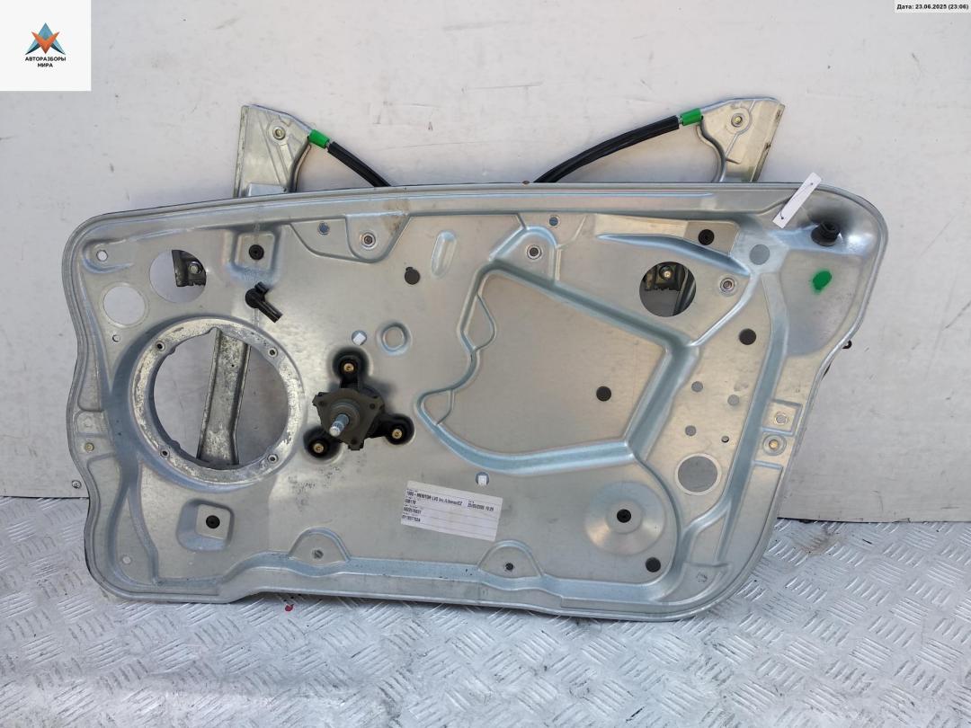 стеклоподъемник передний правый Skoda Fabia 1 поколение (6Y) 2000, 1.4 л., бензин, МКПП, синий, хетчбэк 5 дв., 6Y1837752A - фото №1