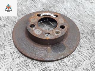 диск тормозной задний Volkswagen Golf 4 поколение 1998, 1.9 л., дизель, МКПП, синий, хетчбэк 3 дв.