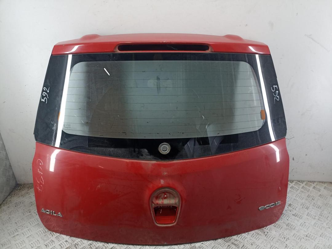 крышка багажника Opel Agila B 2008, красный, хетчбэк 5 дв.