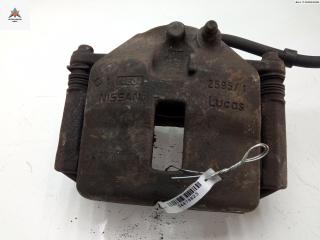 суппорт передний левый Nissan Primera P12 2002, 1.8 л., бензин, МКПП, серый, универсал