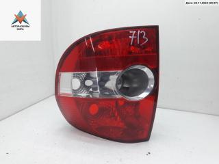 фонарь задний правый Volkswagen Fox 2 поколение [рестайлинг] 2005, 1.4 л., бензин, МКПП, чёрный, хетчбэк 3 дв., 5Z0945096
