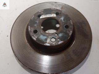 диск тормозной передний Subaru Legacy 3 поколение 2001, 2.0 л., бензин, МКПП, чёрный, универсал