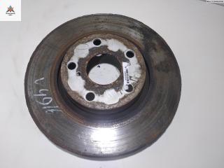 диск тормозной передний Toyota Auris 1 поколение 2008, 2.0 л., дизель, МКПП, серый, хетчбэк 5 дв., 43512-02190