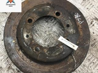 диск тормозной задний Mitsubishi Carisma 1 поколение [рестайлинг] 1999, 1.8 л., бензин, МКПП, серый, хетчбэк 5 дв.