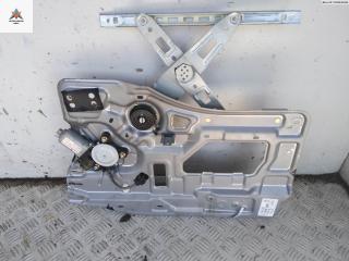 стеклоподъемник электрический задний правый Hyundai Santa Fe 2 поколение (CM) 2005, 2.4 л., бензин, МКПП, чёрный, внедорожник 5 дв.