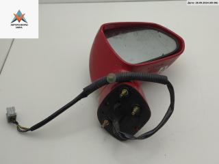зеркало правое Honda Jazz 1 поколение 2002, 1.3 л., бензин, АКПП, красный, хетчбэк 5 дв.