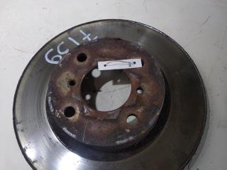 диск тормозной передний Suzuki Liana 1 поколение 2001, 1.3 л., бензин, МКПП, чёрный, хетчбэк 5 дв.