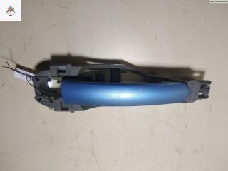 ручка наружная передняя левая Volkswagen Polo 4 поколение [рестайлинг] 2005, 1.4 л., дизель, МКПП, синий, хетчбэк 5 дв., 3B0837885