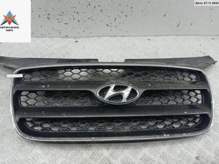 решетка радиатора Hyundai Santa Fe 2 поколение (CM) 2007, синий, внедорожник 5 дв., 865602B010