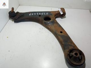 рычаг передний левый Toyota Corolla 9 поколение (E120/E130) 2003, 2.0 л., дизель, МКПП, серый, хетчбэк 5 дв.