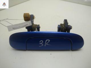 ручка наружная задняя правая Mazda Premacy CP [рестайлинг] 2002, 1.8 л., бензин, МКПП, синий, минивэн, C10072410B52