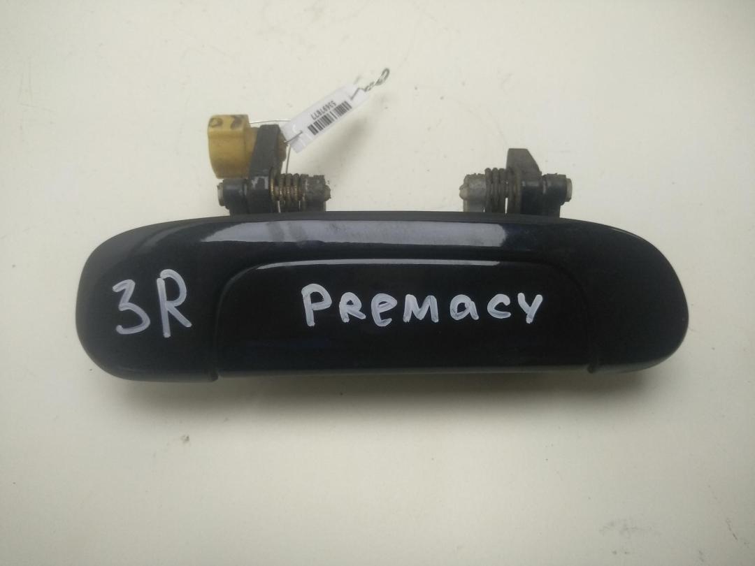 ручка наружная задняя правая Mazda Premacy 2003, 2.0 л., дизель, МКПП, чёрный, минивэн, C100-72-410B-08