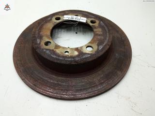 диск тормозной задний Mitsubishi Carisma 1 поколение 1996, 1.8 л., бензин, МКПП, белый, хетчбэк 5 дв.