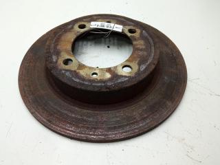 диск тормозной задний Mitsubishi Carisma 1 поколение 1996, 1.8 л., бензин, МКПП, белый, хетчбэк 5 дв.