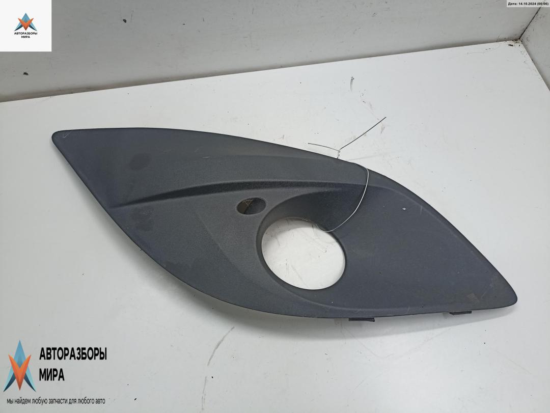 рамка фары противотуманной правой Opel Meriva 2 поколение (B) 2011, 1.4 л., бензин, МКПП, серый, минивэн, 13267745 - фото №1