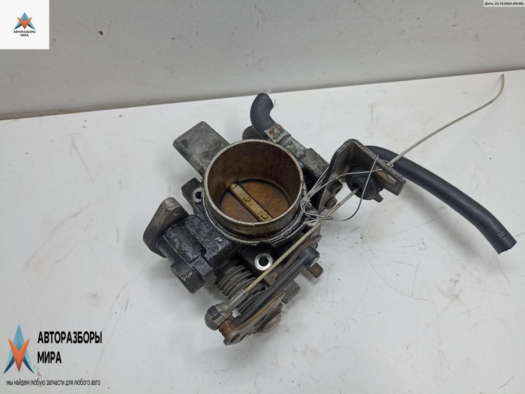 заслонка дроссельная Opel Astra G 1999, 1.6 л., бензин, МКПП, синий, универсал - фото №1