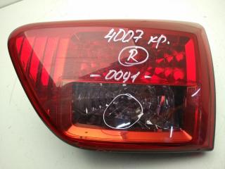 фонарь крышки багажника правый Peugeot 4007 2007, 2.2 л., дизель, МКПП, серый, внедорожник 5 дв., 9685325480