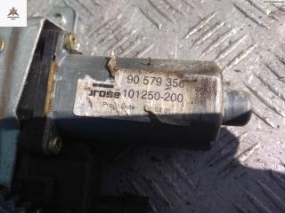 моторчик стеклоподъемника передний правый Opel Zafira 1 поколение (A) 2001, 1.6 л., бензин, МКПП, зелёный, минивэн