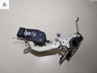 замок двери передней правой Suzuki Ignis 1 поколение (FH) 2000, 1.3 л., бензин, МКПП, чёрный, хетчбэк 3 дв.