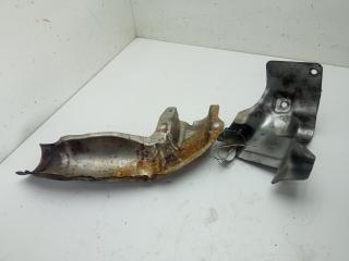 тепловой экран глушителя Subaru Impreza 3 поколение (GE/GV/GH/GR) 2009, 2.0 л., дизель, МКПП, серый, хетчбэк 5 дв.