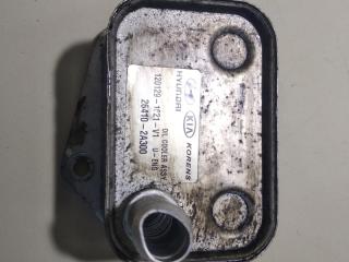 теплообменник масляного фильтра Hyundai ix35 1 поколение 2012, 1.7 л., дизель, МКПП, чёрный, внедорожник 5 дв., 26410-2A300