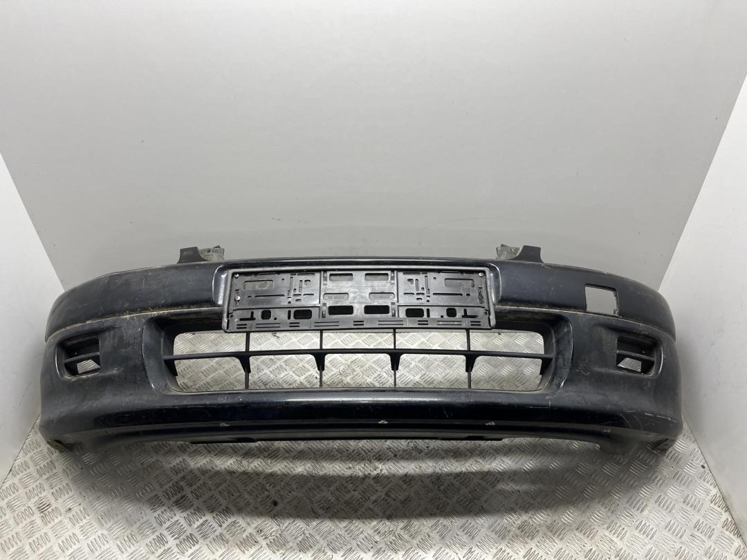 бампер передний Honda Logo 2000, бензин, чёрный, хетчбэк 3 дв.