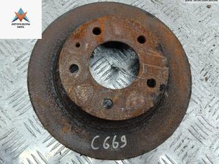 диск тормозной задний Mazda Premacy CP [рестайлинг] 2002, 1.8 л., бензин, МКПП, серый, минивэн, GTYF-26-251C