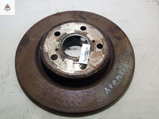 диск тормозной задний Toyota Avensis 3 поколение (T270) [рестайлинг] 2011, 2.0 л., дизель, МКПП, чёрный, универсал, 42431-05070