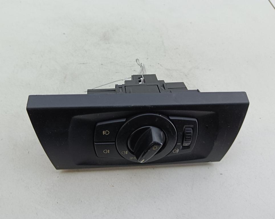 переключатель света BMW 3 E90/E91/E92/E93 2005, 2.0 л., дизель, МКПП, чёрный, универсал, 6938702